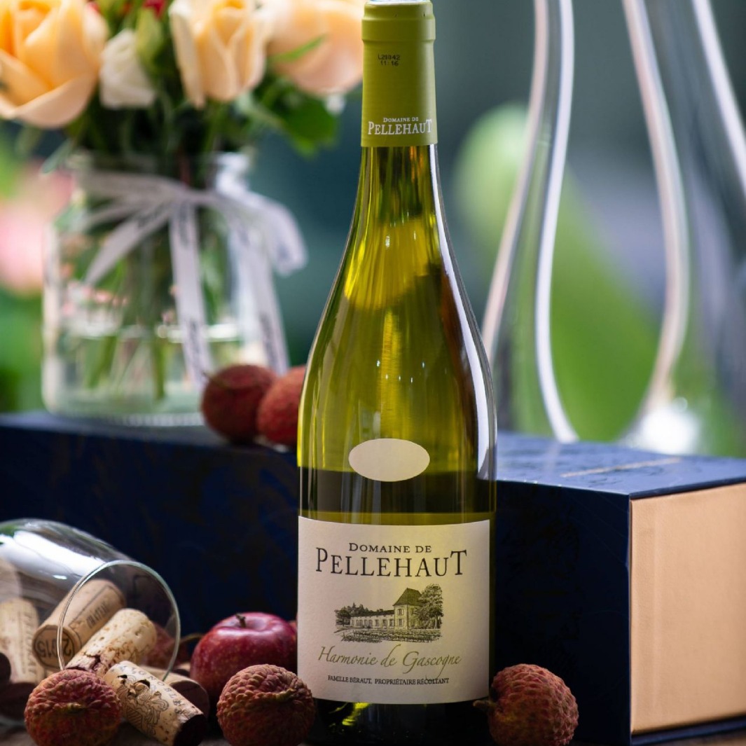 法国酒庄干白葡萄酒 法国原瓶原装进口 6种葡萄混酿 400年酒庄