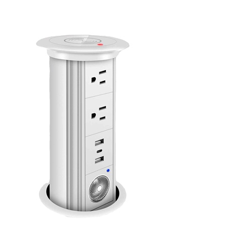 Desktop Lift Socket British Smart Electric Countertop Wireless Charging American Standard European Kitchen Desk Lift Socket