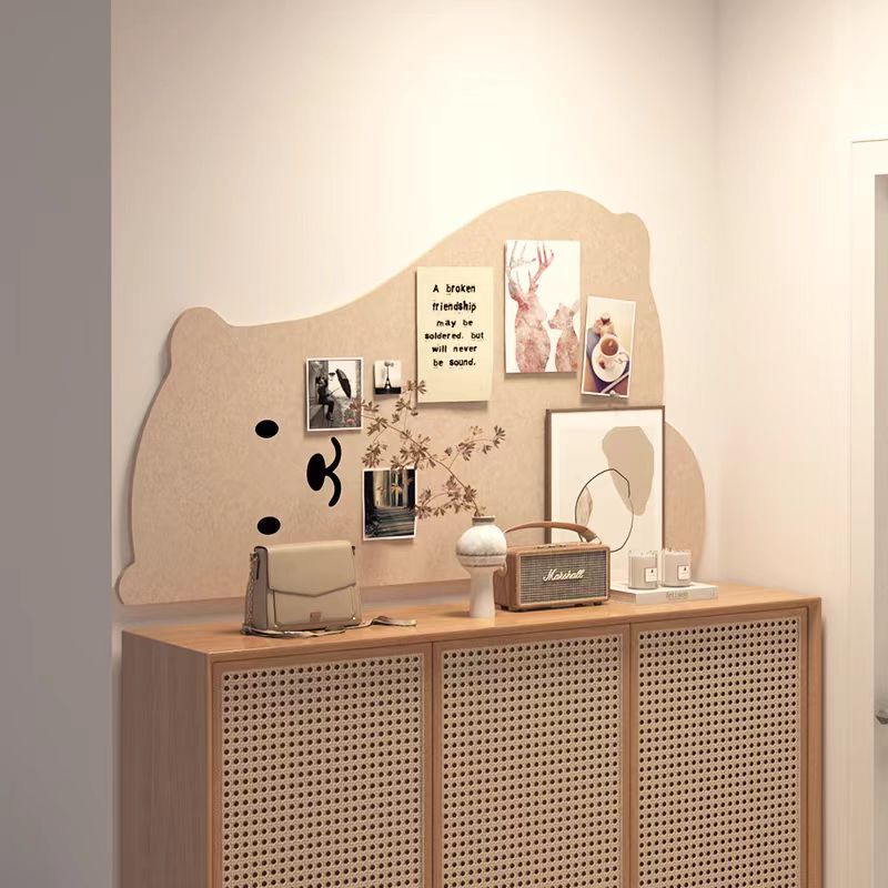 毛毡照片墙背景板毛毡板高级感客厅墙面遮丑装饰免打孔羊毛毡墙贴