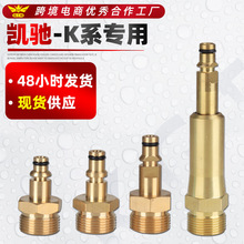 跨境供应适用德国凯驰K1K2K3洗车机水枪360度旋转转换接头外丝22