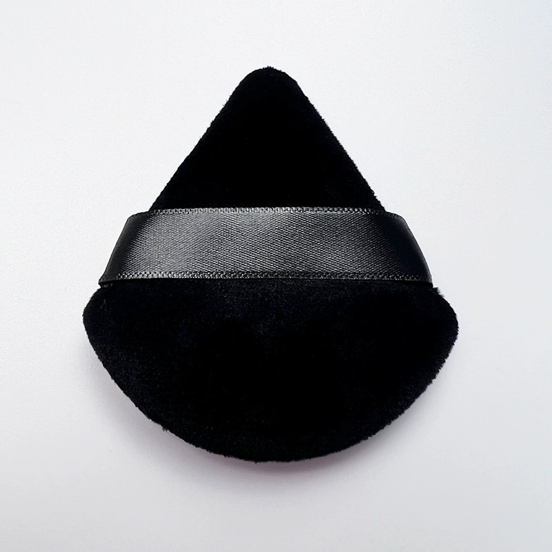 Loose Powder Puff Triangular Soft Sponge, Velvet Makeup Applicator, Multi-color Options