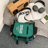 Shoulder bag suitable for men and women, trend one-shoulder bag, Japanese backpack for leisure, Korean style