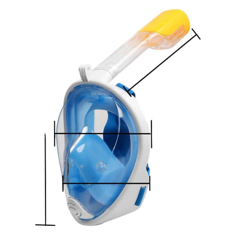 Трансграничная эксклюзивная для подводного плавания взрослых Силиконовая маска для дайвинга Sanbao полностью сухая маска для подводного плавания производители очков для дайвинга