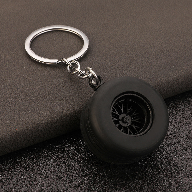 Einfacher Stil Farbblock Kieselgel Unisex Taschenanhänger Schlüsselbund display picture 3