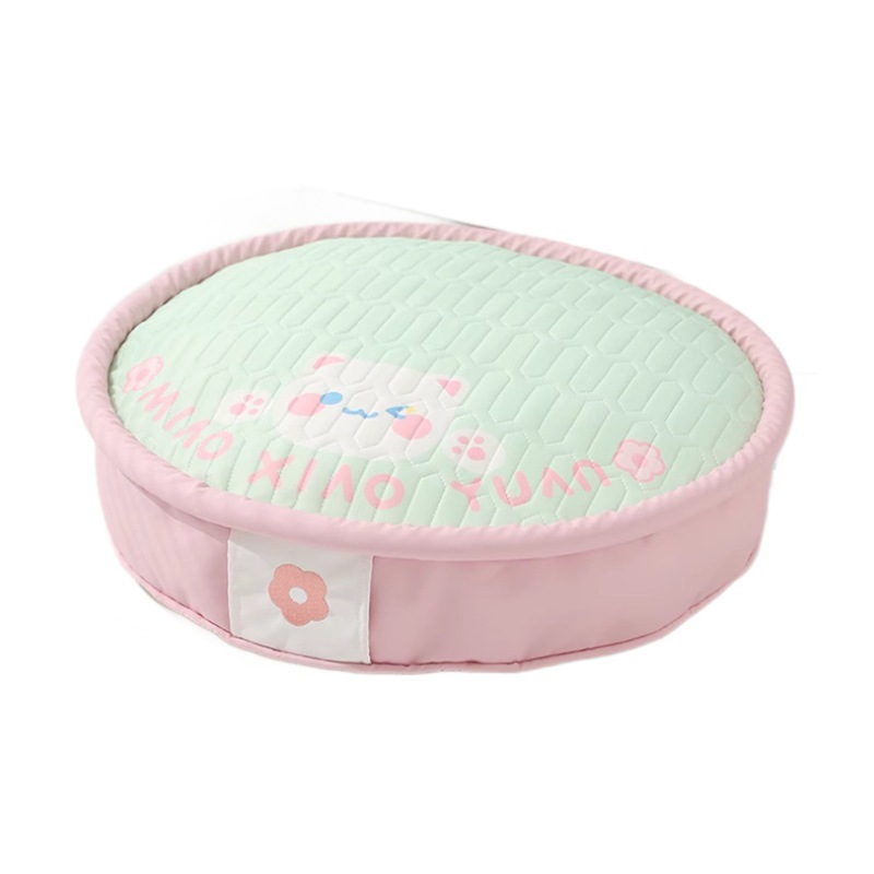 El Miao Xiaoyuan| Cherry blossom torre estera de látex estera para gatos cuatro estaciones estera de gato universal para dormir estera de cama para mascotas