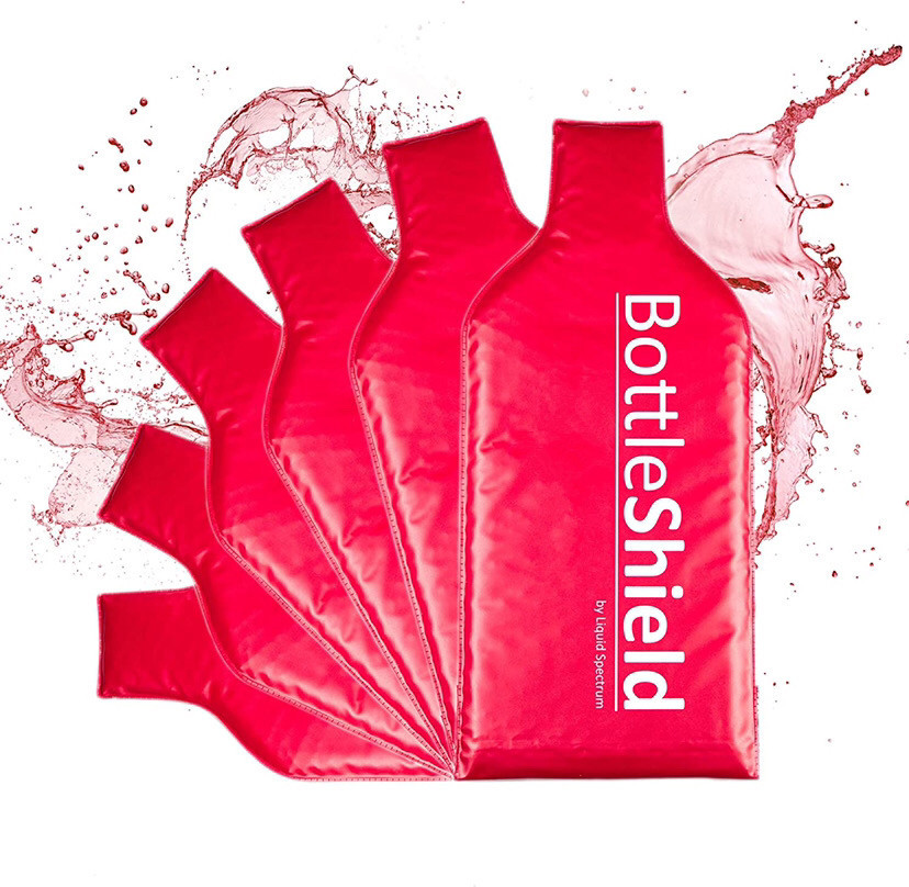 Bolsa de vino al por mayor de punto transfronterizo, bolsa de protección de transporte de botella de vino portátil a prueba de caídas y fugas, bolsa de botella de vino de viaje