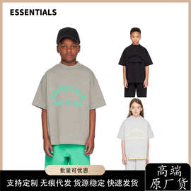 潮奢ESSENTIALS女童男童短袖 Heavy 儿童T恤童装