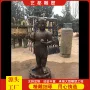 贴金彩绘家用纯铜摆件
