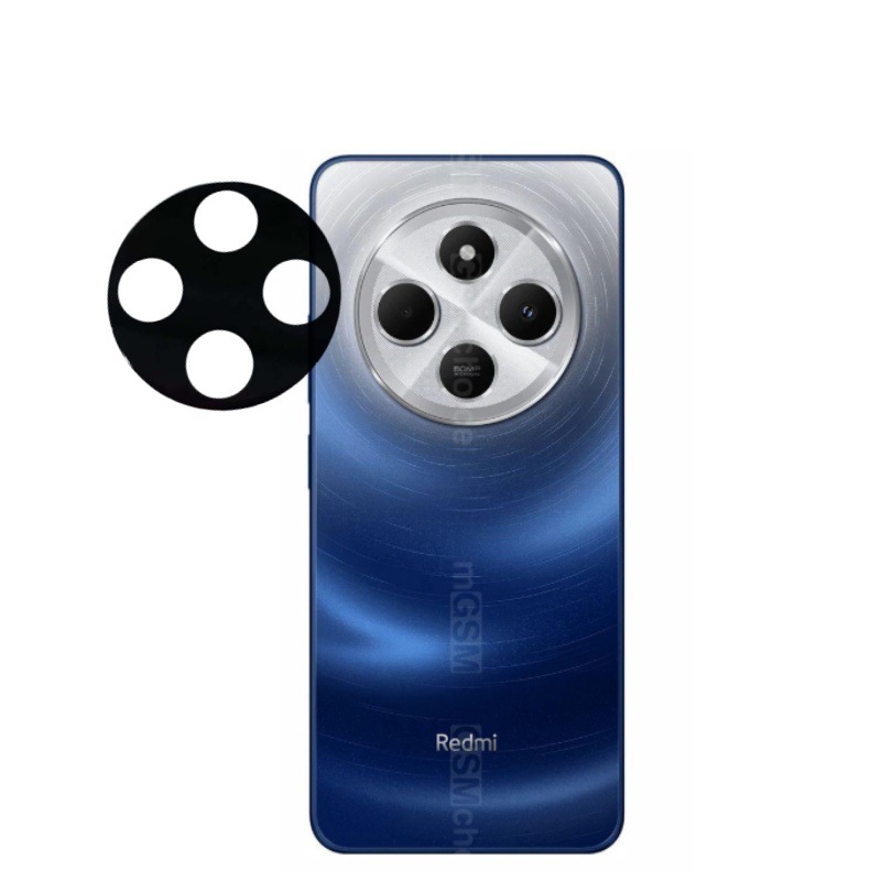 Aplicable a Redmi 14C película de lente de teléfono celular Redmi 14R película protectora de cámara de borde de arco de serigrafía de vidrio