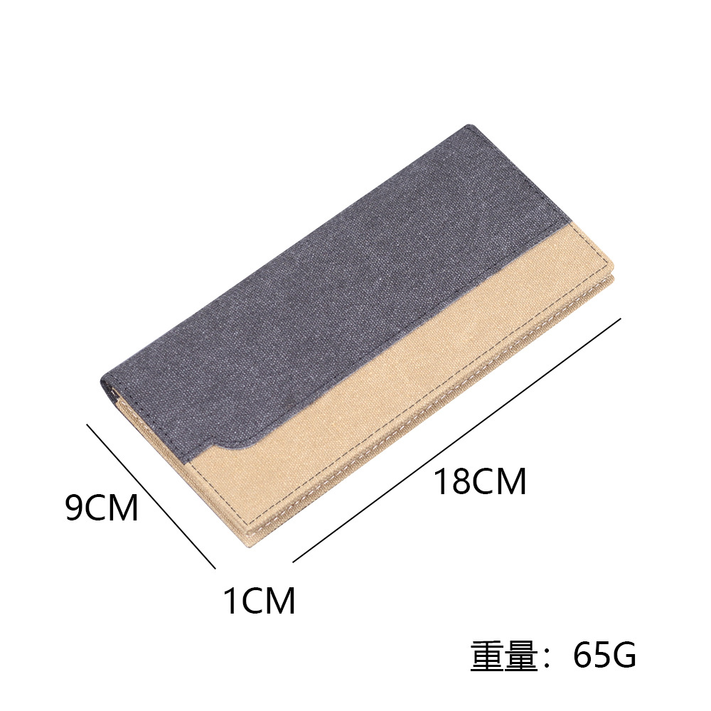 Bolso de lona para hombres, bolso de tarjetas para hombres, bolso de chaqueta de hombre, bolso de tela suave, bolso de trajes para hombres, bolso de 12 tarjetas.