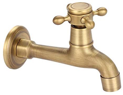 Copper antique European style retro 4 points 6 points single-cooling washing machine faucet mop sink extended faucet faucet nozzle bathroom Application Scenario