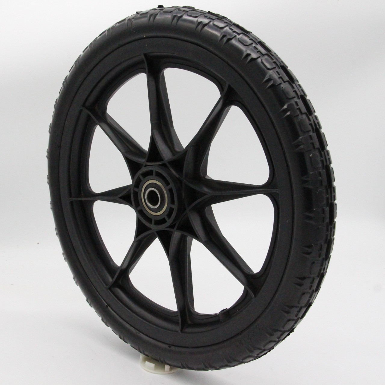 16X2.125寸 PU实心轮 打猎车轮 工具车塑料轮