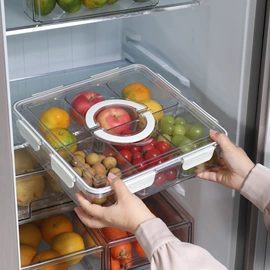 冰箱收纳盒;收纳盒;化妆品收纳盒