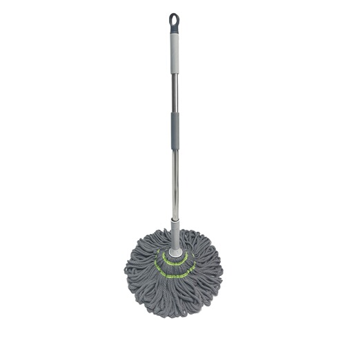 Self-squeezing cotton thread mop – household floor mop with cotton fibers, perfect for living rooms and bedrooms, a social media favorite.