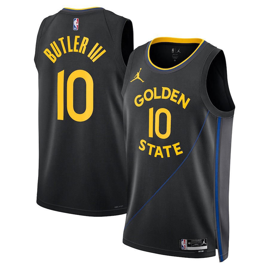 25 Nueva temporada NBA Warriors N o 10 Jimmy Butler Camiseta de Jimmy Butler Camiseta de NBA