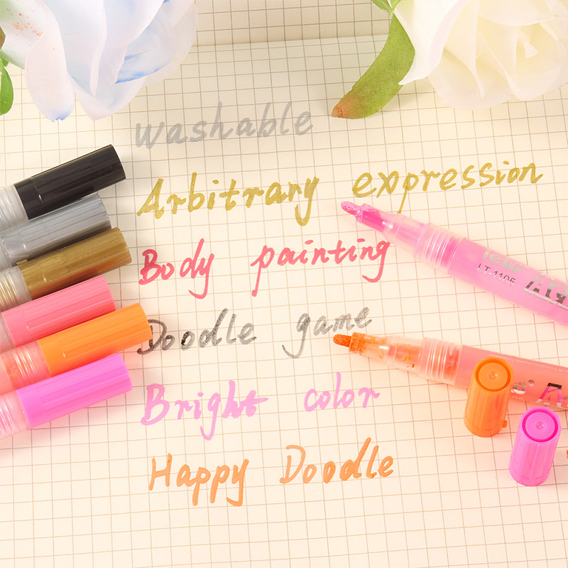 Cuerpo pintura pluma SM coqueteo graffiti pluma entrenamiento vergüenza juguete pareja mujer adulta electrodomésticos accesorios pintados