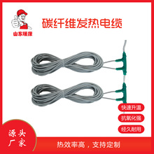 碳纖維電地暖發熱電纜 碳纖維電地暖發熱線 山東暖康電地暖廠家