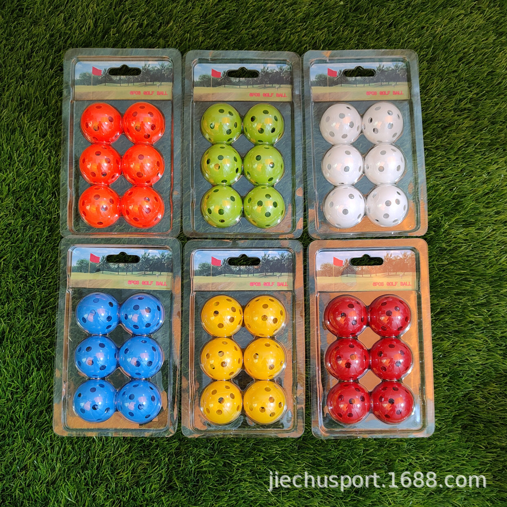 Pelota de práctica de golf pelota de práctica de interior pelota de golf bola hueca