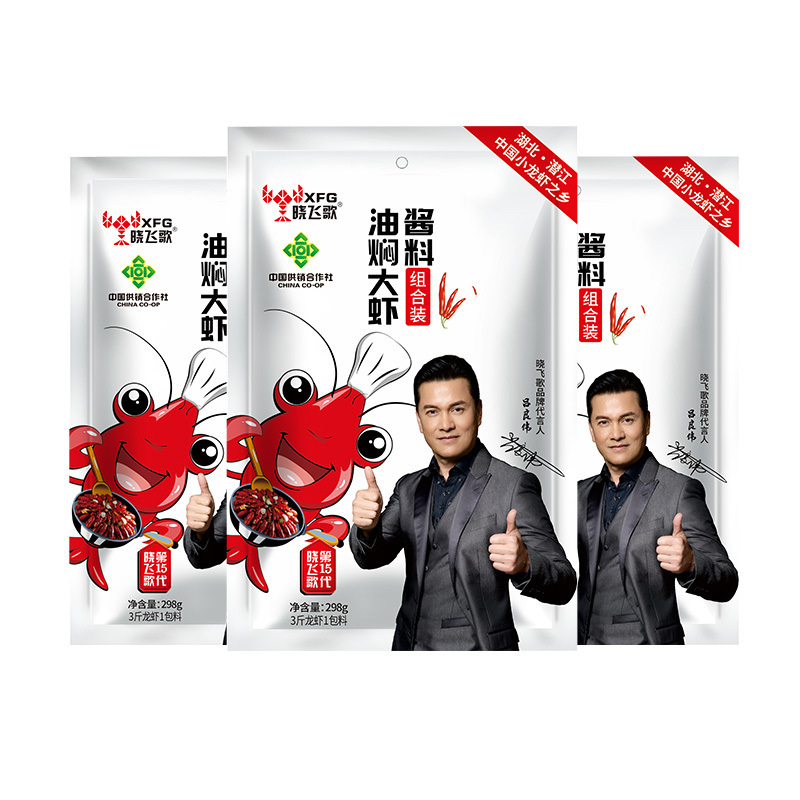 새우조림 양념 298g*3봉 [가성비 좋음]