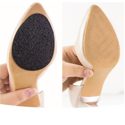 Large odorless cowhide material outsole anti-slip pad for men and women high heels, leather shoes anti-slip mat, cloth shoes non-slip rubber
