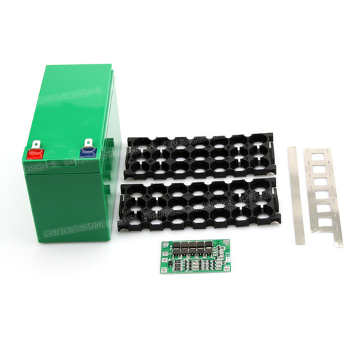 18650 battery box 12V7ah lithium battery box 3S40A protection plate with balanced split port UPS inverter