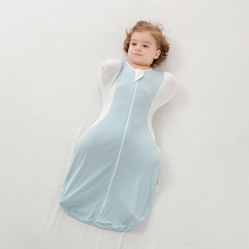 Thin summer breathable sleeping bag for new born for baby