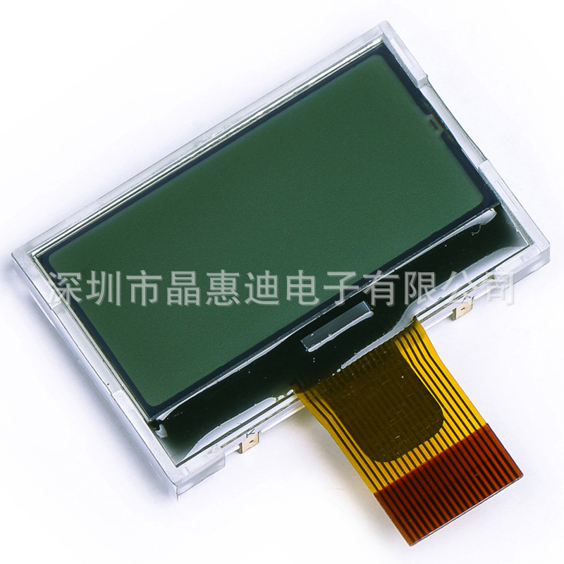 LCM/Һ��ģ��/1.2Ӣ��/12864/��ɫ��/COGģ��/JHD12864-G06BOC-G