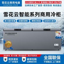 冰柜智能卧式铜管冷藏冷冻商用节能冷冻柜超市单温速冻系列速卖通