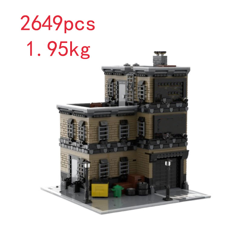 Cross-border Hot-selling In-stock MOC-245616 Small Particle Assembly Building Block Toy Castle DIY Gift Model Decoration_voghion.com