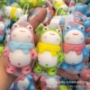 Scarf frog mixed hair