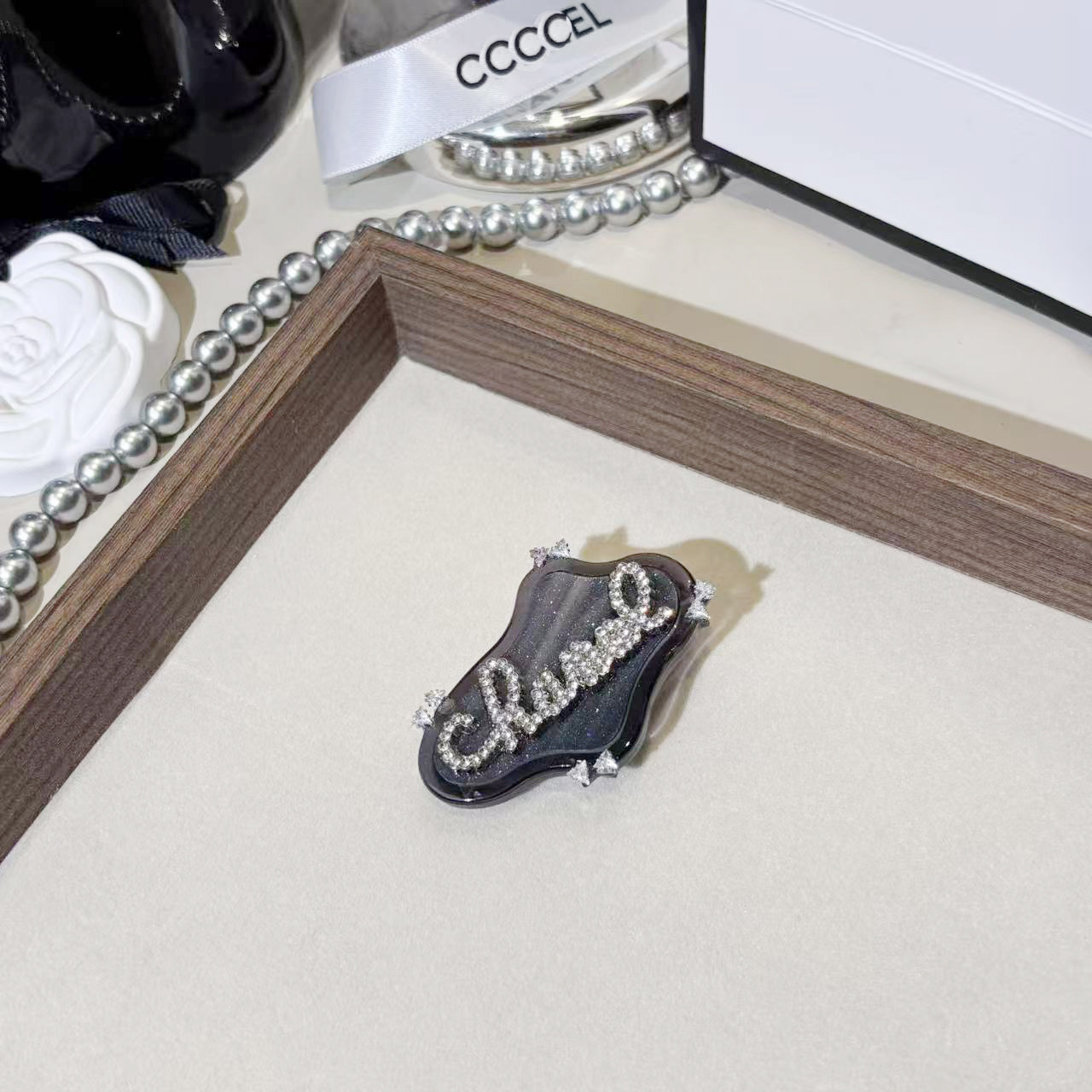 Acetate Original Hair Clip Premium Edge Clip Delicate Luxury Girl Hair Pin Korean Style Butterfly Back Head Duck Bill Clip