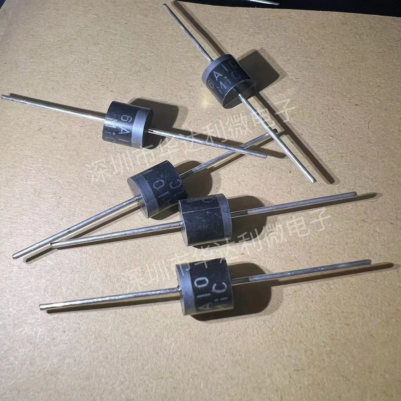 整流二极管 1N6A10 6A10 二极管 6A/1000V 全新现货