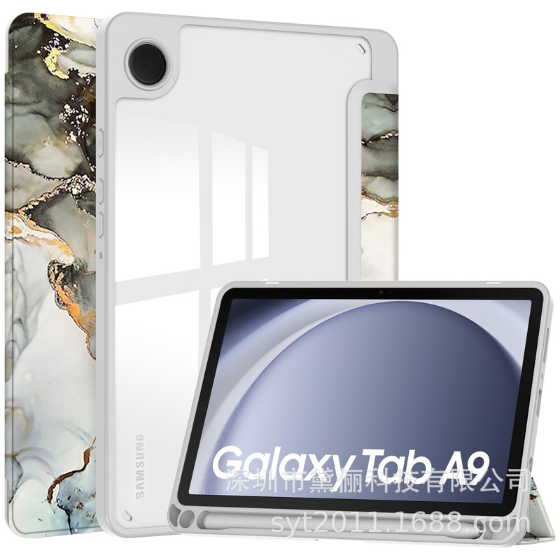Samsung A11 New Painted Tablet Protective Case Acrylic Shell Suitable for Galaxy Tab A9 Plus Protection