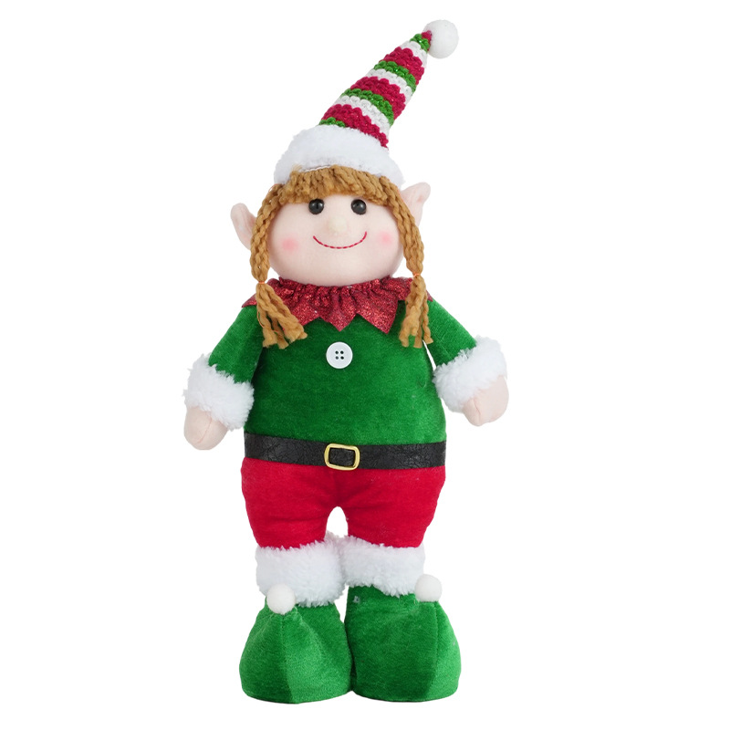 Muñecas de Navidad transfronterizas muñecas muñecas de tela encantadora elfos de Navidad decoración de mesa accesorios de diseño