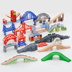 木製トーマス列車ばら積軌道部品軌道橋シリーズ軌道シーン知育玩具
