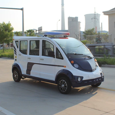 Elektrikli qolf avtomobilləri property security inspection, electric patrol vehicle - 8-seater-enclosed