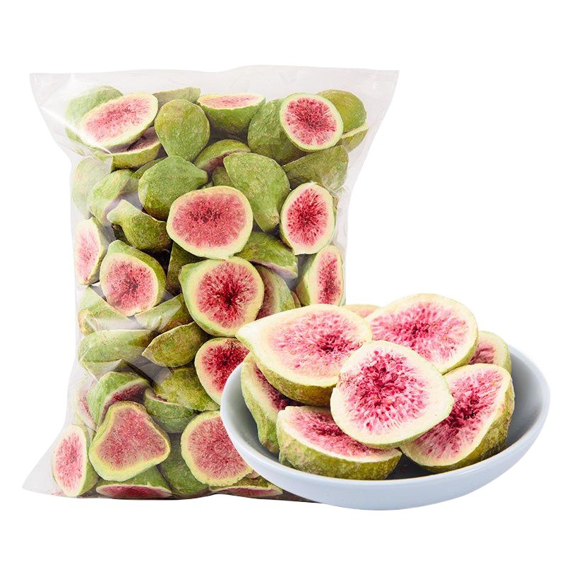 美味しくて素敵なフリーズドライイチジクの大きな袋、すぐに食べられるフルーツクリスプ、特大250g、乾燥イチジク、バルクスナック