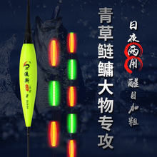 纳米鱼漂大物电子漂草鱼鲢鳙夜光漂加粗醒目夜钓浮漂大肚漂浮标