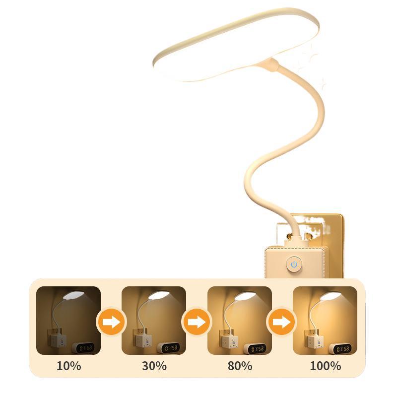 원격 제어 야간 조명 소켓 유형 침실  먹이 눈 보호 수면 침대 옆 램프 플러그인 벽 램프 테이블 램프 1766