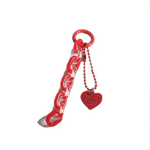 Chain pendant diy handmade acrylic chain airpods protective cover pendant bag mobile phone hanging chain