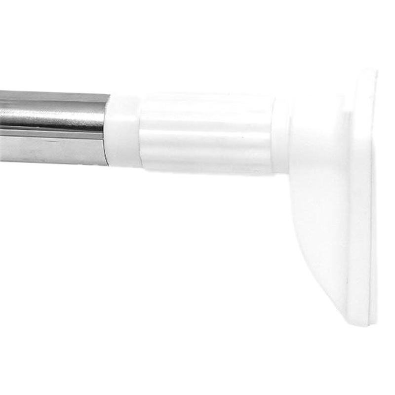 Stainless Steel Telescopic Clothes Drying Rod, No-Drill Telescopic Rod, Wardrobe Telescopic Rod, Bathroom Shower Curtain Rod, Balcony Curtain Rod