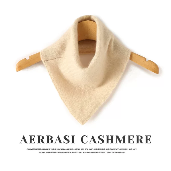 2026 Lekasa Autumn and Winter Warm Neck Warmer Korean Version Cold-Proof Versatile Neck Protector Soft Skin-Friendly Triangular Scarf