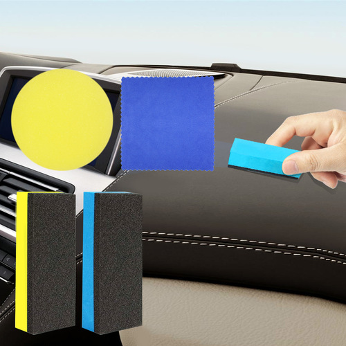 Household cleaning water-absorbing wiping sponge does not stick to gray leather metal glass water-absorbing traceless water-absorbing wipes wiping towels