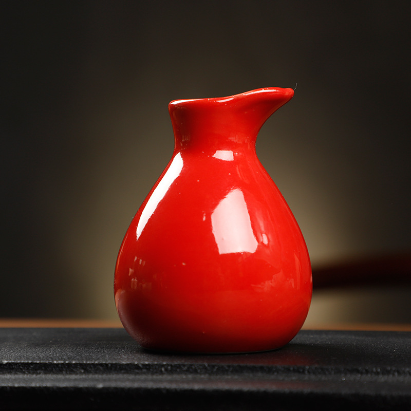Einfacher Stil Herzform Keramik Vase display picture 3