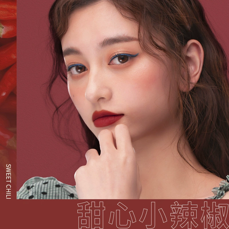 Желеобразная помада JellyBubble, Velvet Matte lip glaze, двухсторонняя помада для губ и щек, матовая помада