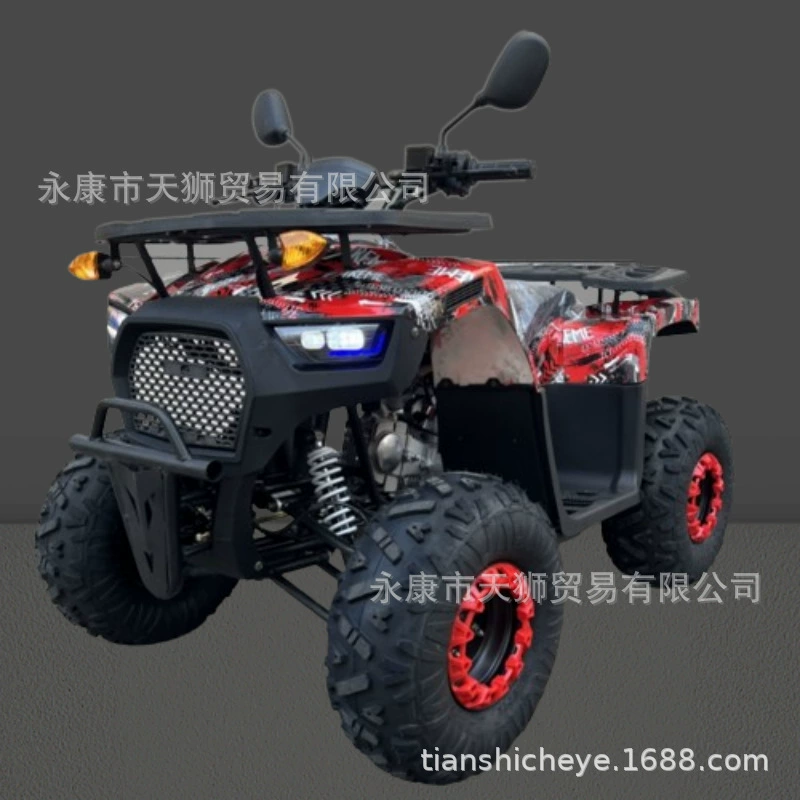 ATV 125 см³ бензиновый квадроцикл, 4 колеса, внедорожный пляжный, бак 4 л, грузоподъёмность 140 кг