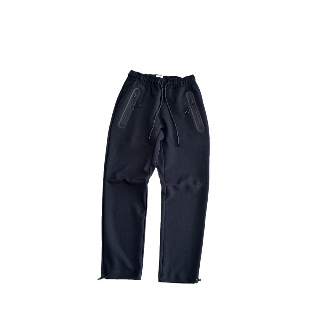 2024 primavera y otoño nuevos pantalones sueltos de punto de ocio deportivo para hombre pantalones deportivos elásticos pantalones estampados