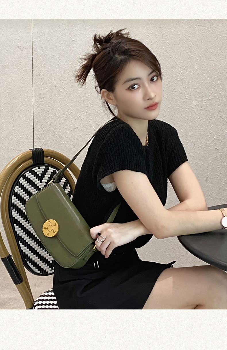 【 Ke Xiao Dan 】 Elegant Underarm Genuine Crossbody Fashion Leather Women's Bag, Shoulder Bag_voghion.com