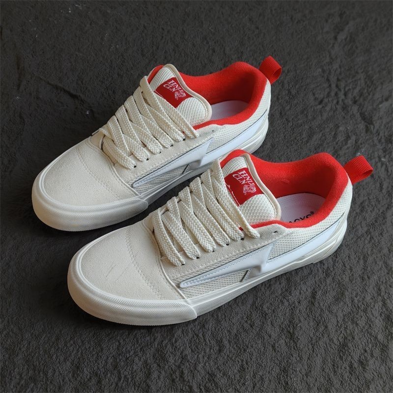 Zapatos de lona blancos para mujeres, zapatos de skate de lazos de suela gruesa, zapatos de mujer, zapatos blancos al por mayor para mujeres