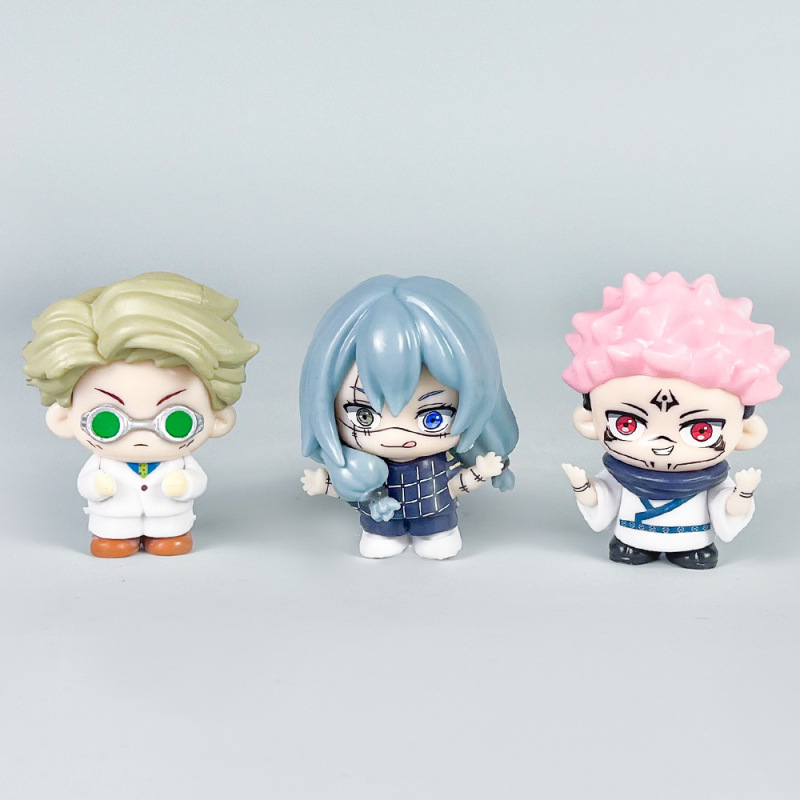 新呪術戦士フィギュア アニメ ブラインドボックス シーズン2 デイリーバージョン 五条悟 虎杖夏油傑 ボーイズモデル|undefined